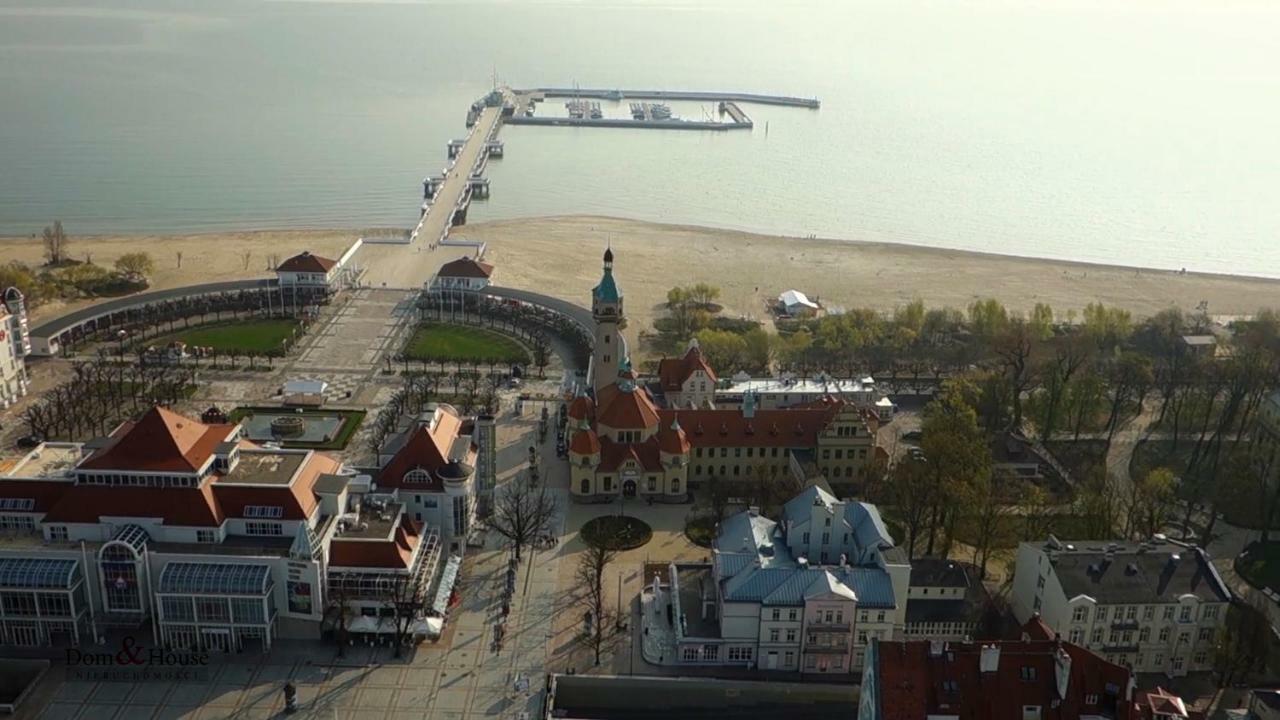 Dom & House - Apartments Okrzei Prime Sopot Kültér fotó